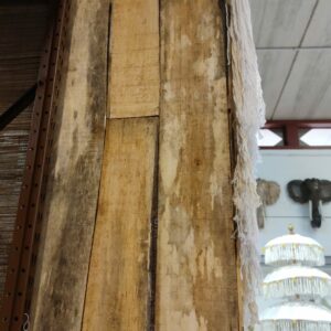 Biombo madera blanca 170x120cm – Tiki Home